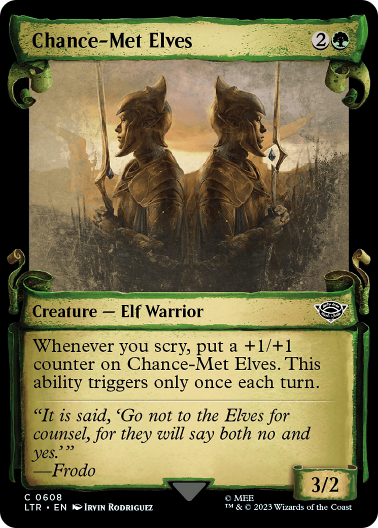 Chance-Met Elves [The Lord of the Rings: Tales of Middle-Earth Showcase Scrolls] | Mega City Incorporated