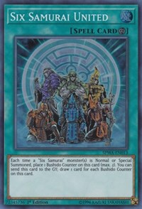 Six Samurai United [SPWA-EN013] Super Rare | Mega City Incorporated