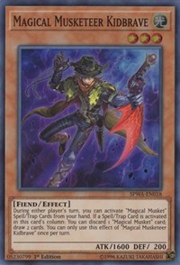 Magical Musketeer Kidbrave [SPWA-EN018] Super Rare | Mega City Incorporated