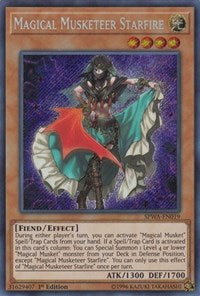 Magical Musketeer Starfire [SPWA-EN019] Secret Rare | Mega City Incorporated
