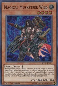 Magical Musketeer Wild [SPWA-EN021] Super Rare | Mega City Incorporated