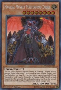 Magical Musket Mastermind Zakiel [SPWA-EN022] Secret Rare | Mega City Incorporated