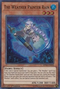 The Weather Painter Rain [SPWA-EN030] Super Rare | Mega City Incorporated