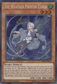 The Weather Painter Cloud [SPWA-EN031] Secret Rare | Mega City Incorporated