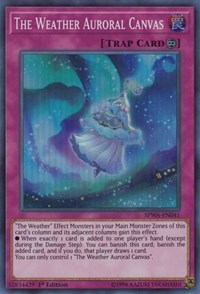 The Weather Auroral Canvas [SPWA-EN041] Super Rare | Mega City Incorporated