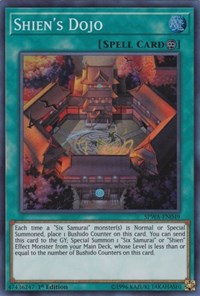 Shien's Dojo [SPWA-EN049] Super Rare | Mega City Incorporated
