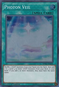 Photon Veil [SPWA-EN050] Super Rare | Mega City Incorporated