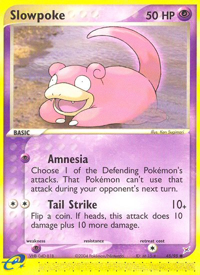 Slowpoke (45/95) [EX: Team Magma vs Team Aqua] | Mega City Incorporated