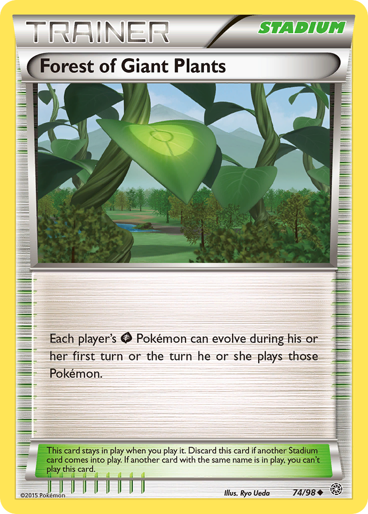 Forest of Giant Plants (74/98) [XY: Ancient Origins] | Mega City Incorporated