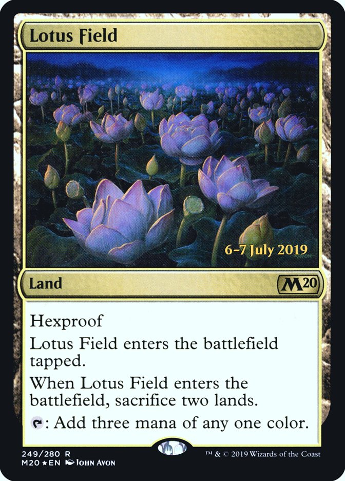 Lotus Field  [Core Set 2020 Prerelease Promos] | Mega City Incorporated