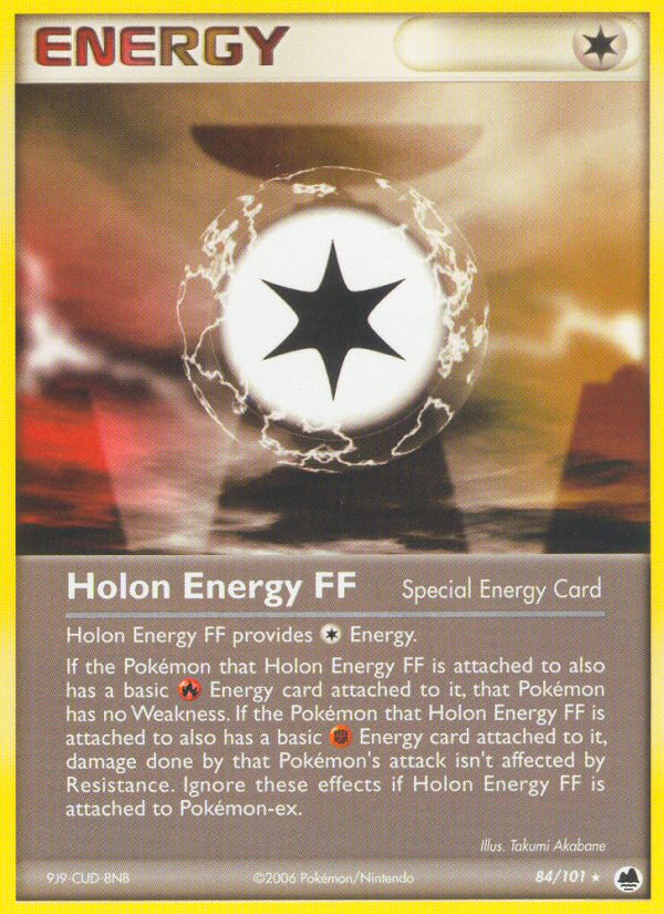 Holon Energy FF (84/101) [EX: Dragon Frontiers] | Mega City Incorporated