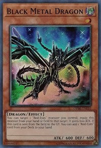 Black Metal Dragon [OP06-EN010] Super Rare | Mega City Incorporated