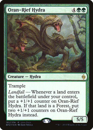 Oran-Rief Hydra [Battle for Zendikar Promos] | Mega City Incorporated