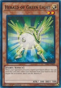 Herald of Green Light [SR05-EN020] Common | Mega City Incorporated