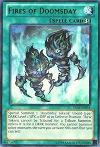 Fires of Doomsday (Green) [DL15-EN014] Rare | Mega City Incorporated