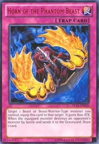 Horn of the Phantom Beast (Red) [DL15-EN020] Rare | Mega City Incorporated
