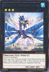 Number 17: Leviathan Dragon (Blue) [DL15-EN012] Rare | Mega City Incorporated