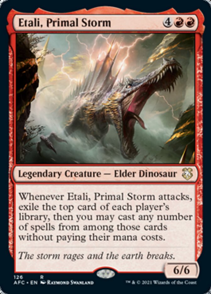 Etali, Primal Storm [Dungeons & Dragons: Adventures in the Forgotten Realms Commander] | Mega City Incorporated