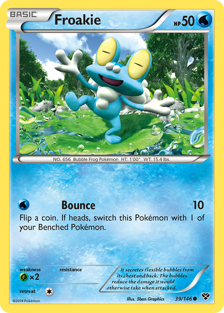 Froakie (39/146) [XY: Base Set] | Mega City Incorporated