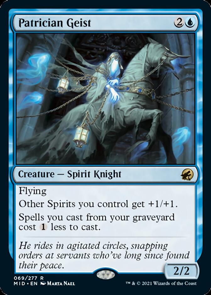 Patrician Geist [Innistrad: Midnight Hunt] | Mega City Incorporated