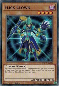 Flick Clown [EXFO-EN004] Common | Mega City Incorporated