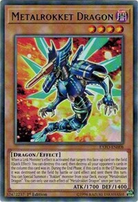 Metalrokket Dragon [EXFO-EN008] Rare | Mega City Incorporated