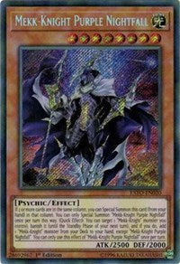 Mekk-Knight Purple Nightfall [EXFO-EN020] Secret Rare | Mega City Incorporated