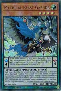 Mythical Beast Garuda [EXFO-EN023] Ultra Rare | Mega City Incorporated