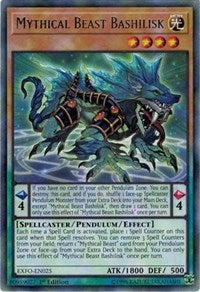 Mythical Beast Bashilisk [EXFO-EN025] Rare | Mega City Incorporated