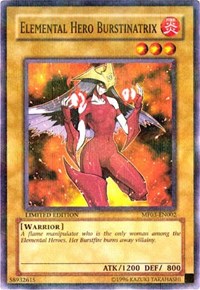 Elemental HERO Burstinatrix [MF03-EN002] Parallel Rare | Mega City Incorporated