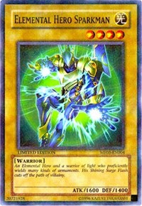 Elemental HERO Sparkman [MF03-EN004] Parallel Rare | Mega City Incorporated