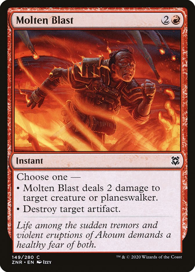 Molten Blast [Zendikar Rising] | Mega City Incorporated