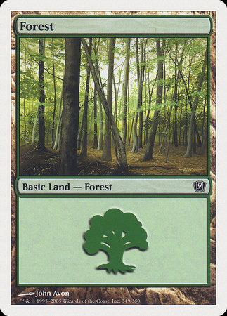 Forest (349) [Ninth Edition] | Mega City Incorporated