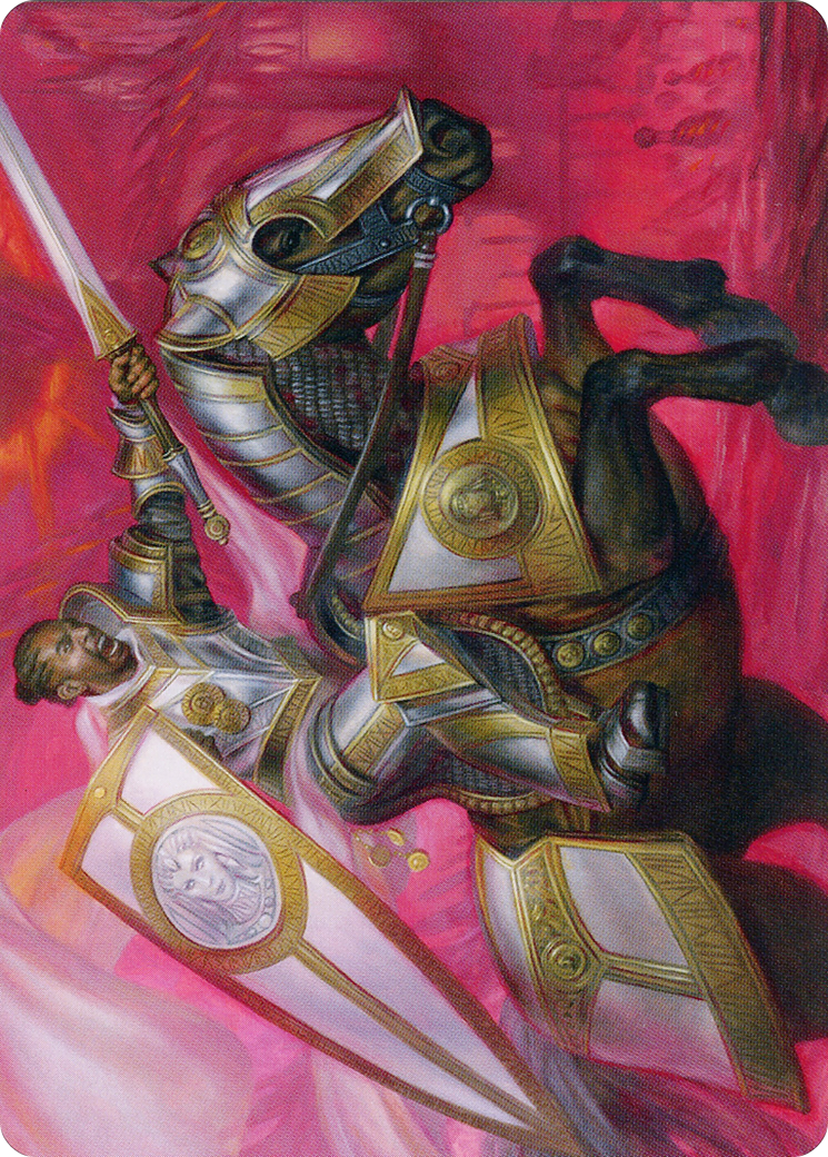 Sigiled Sentinel Art Card [March of the Machine Art Series] | Mega City Incorporated
