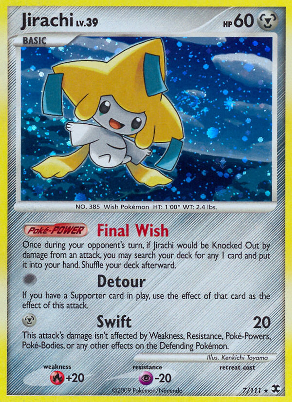 Jirachi (7/111) [Platinum: Rising Rivals] | Mega City Incorporated