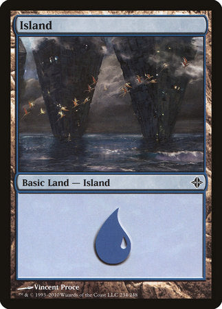 Island (234) [Rise of the Eldrazi] | Mega City Incorporated