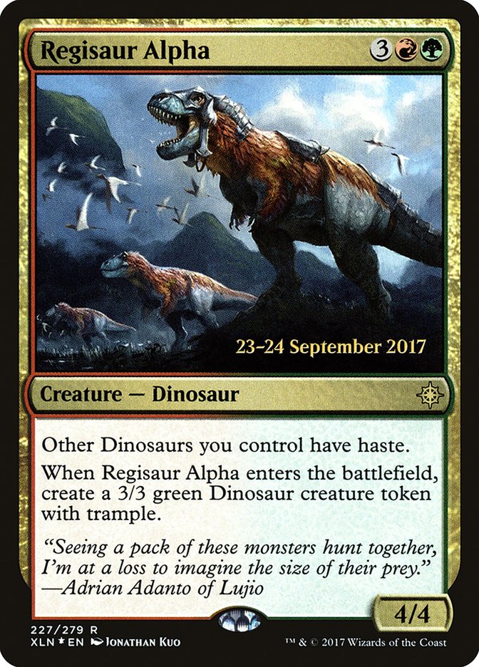 Regisaur Alpha  [Ixalan Prerelease Promos] | Mega City Incorporated