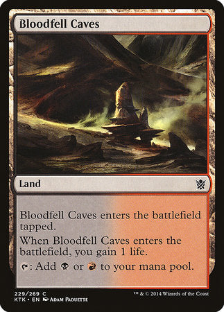 Bloodfell Caves [Khans of Tarkir] | Mega City Incorporated