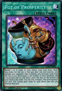 Pot of Prosperity [BLVO-EN065] Secret Rare | Mega City Incorporated