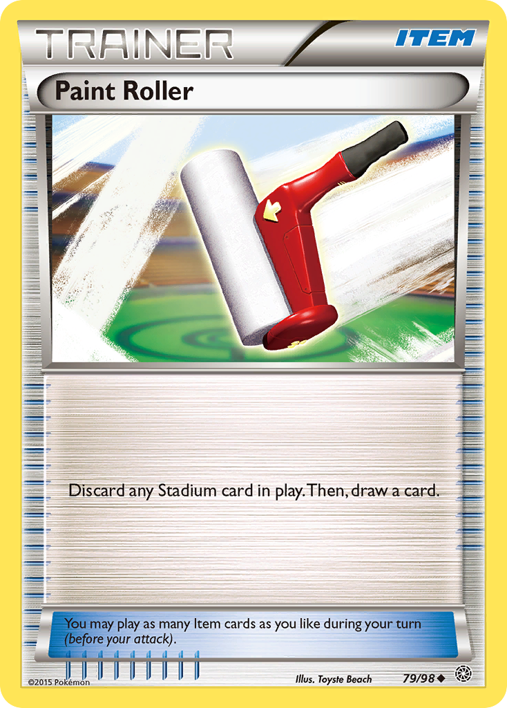 Paint Roller (79/98) [XY: Ancient Origins] | Mega City Incorporated