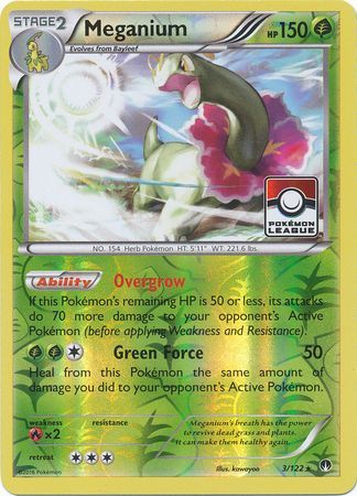 Meganium (3/122) (League Promo) [XY: BREAKpoint] | Mega City Incorporated