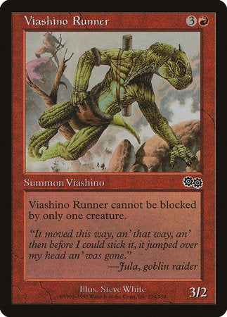 Viashino Runner [Urza's Saga] | Mega City Incorporated