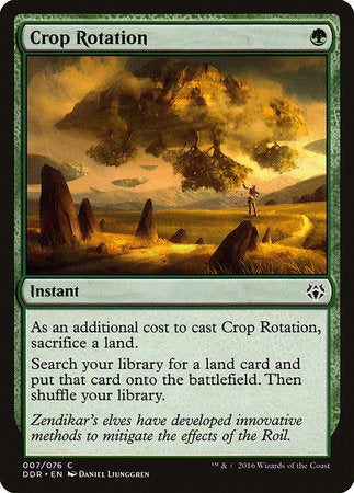 Crop Rotation [Duel Decks: Nissa vs. Ob Nixilis] | Mega City Incorporated