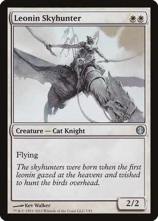 Leonin Skyhunter [Duel Decks: Knights vs. Dragons] | Mega City Incorporated