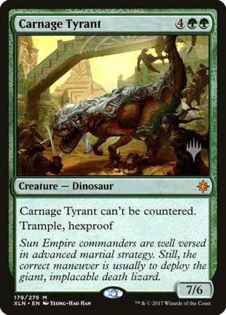 Carnage Tyrant [Ixalan Promos] | Mega City Incorporated