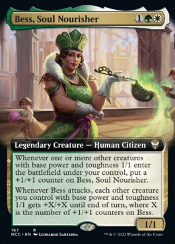 Bess, Soul Nourisher (Extended Art) [Streets of New Capenna Commander] | Mega City Incorporated