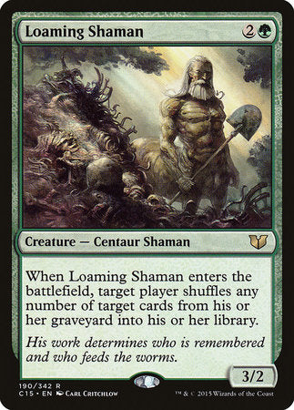 Loaming Shaman [Commander 2015] | Mega City Incorporated