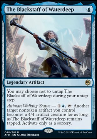 The Blackstaff of Waterdeep (Promo Pack) [Dungeons & Dragons: Adventures in the Forgotten Realms Promos] | Mega City Incorporated