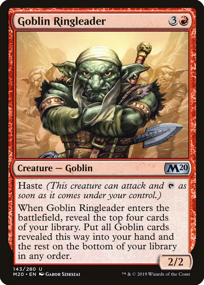 Goblin Ringleader [Core Set 2020] | Mega City Incorporated