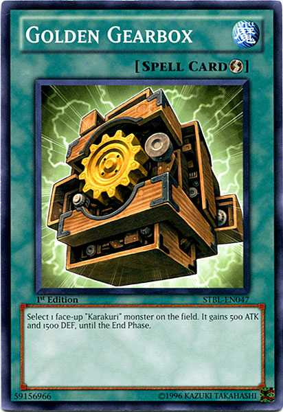 Golden Gearbox [STBL-EN047] Common | Mega City Incorporated